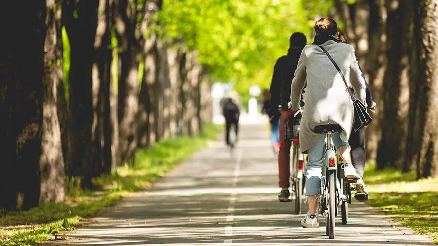 balade à velo dans Paris