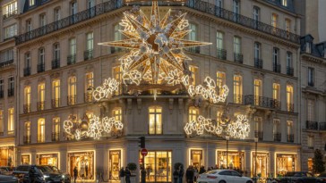 facade noel Paris