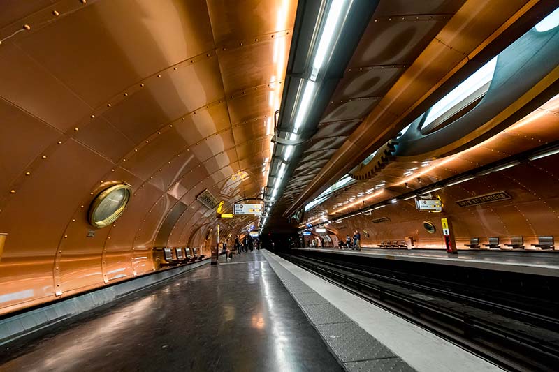 ligne 11 du métro à Paris