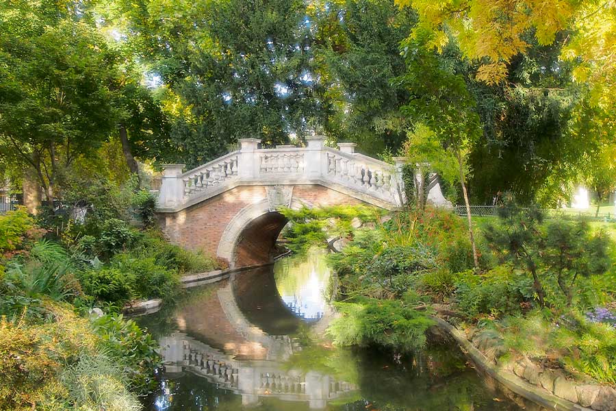 le pont du parc Monceau