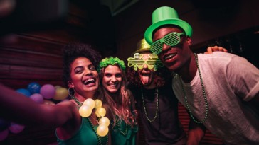 bar pour la Saint-Patrick à Paris