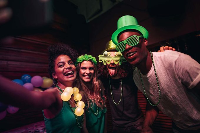 bar pour la Saint-Patrick à Paris