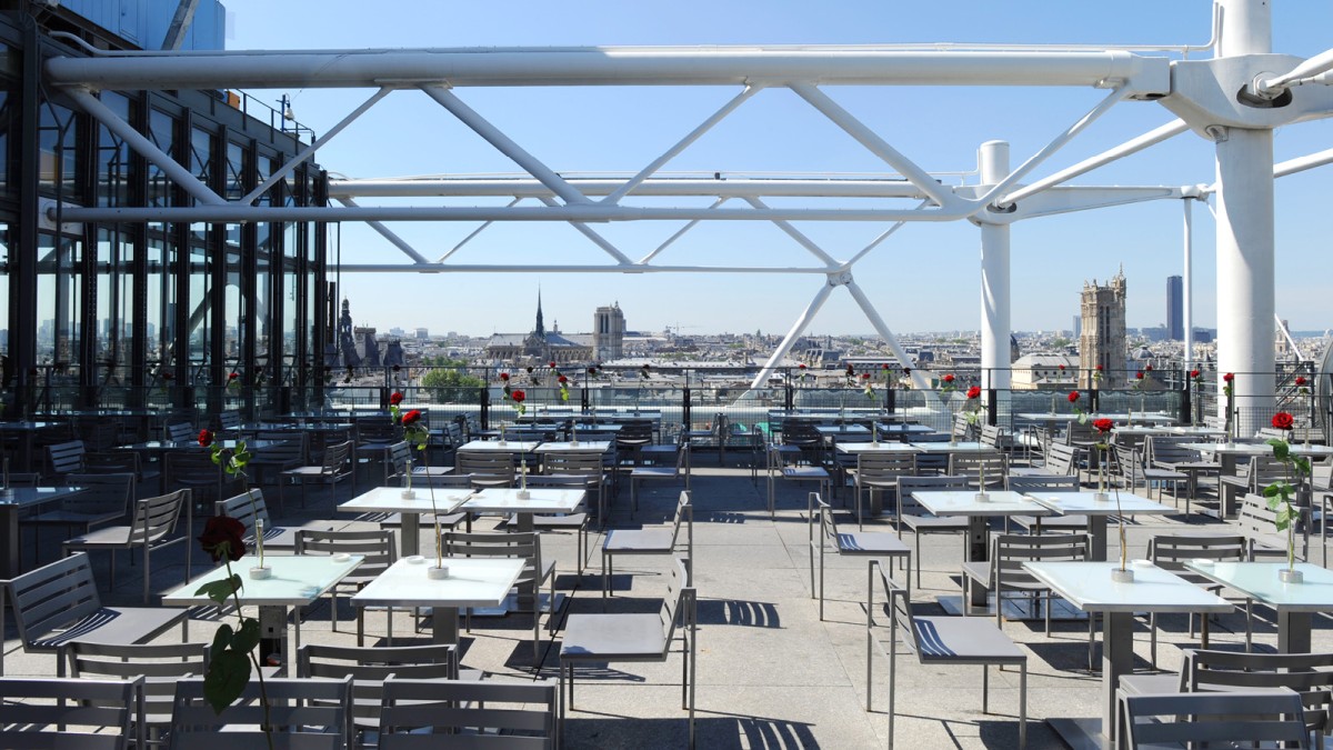 rooftop centre pompidou