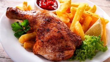poulet frites