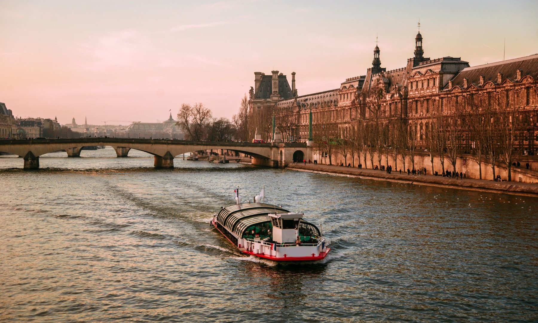 un bateau mouche paris balade repas