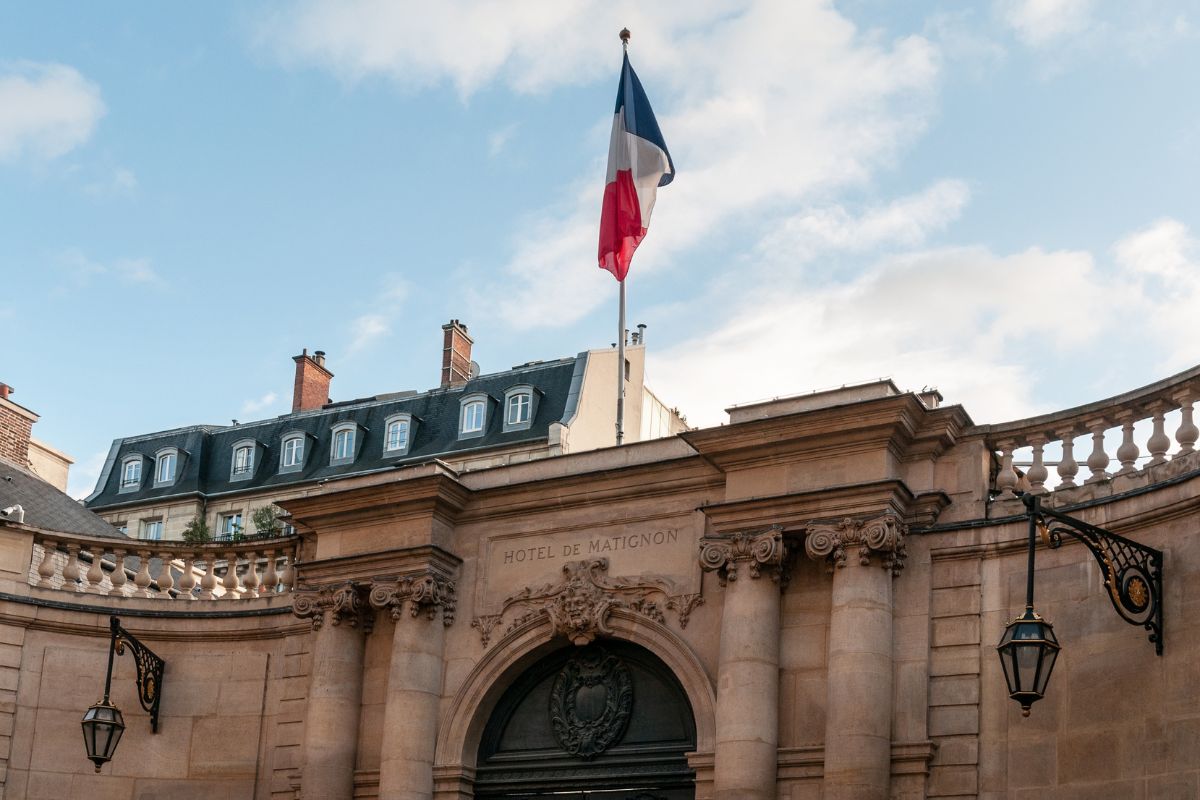 pour la toute première fois, il est est possible de visiter les jardins de l'hôtel de matignon !