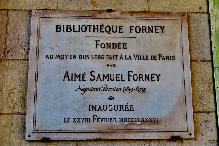 bibliotheque forney paris