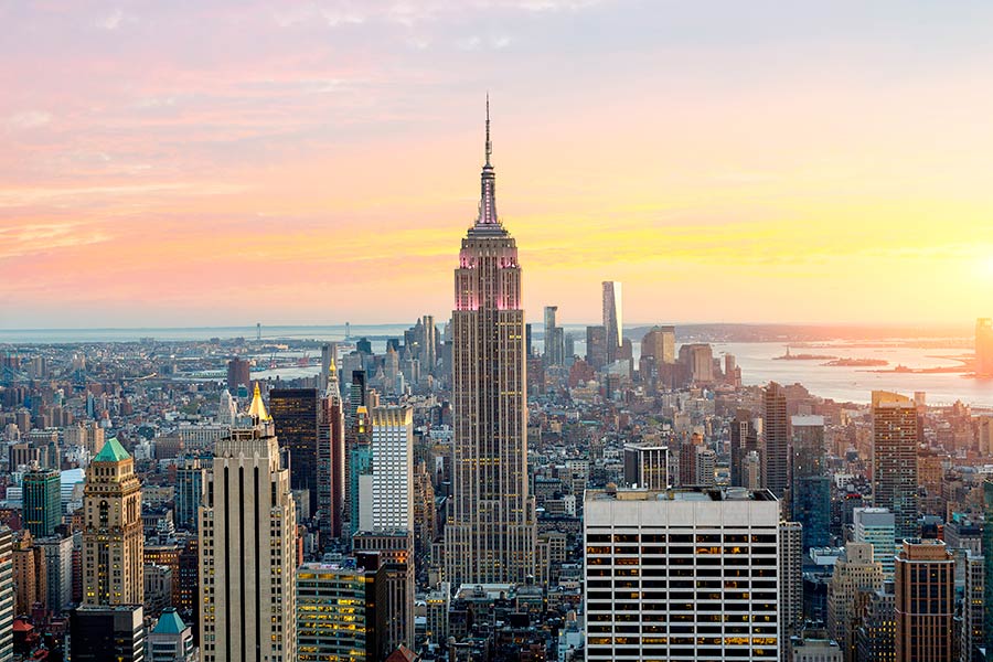 top of the rock